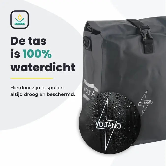 Voltano Fietstas 16L Enkele Pakaftas