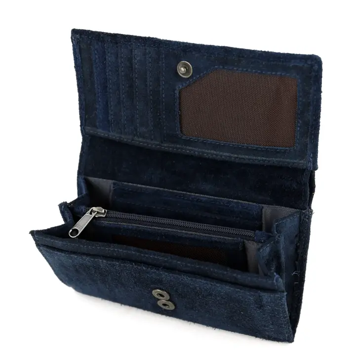 Sweety XL - Suede Leren Overslagportemonnee