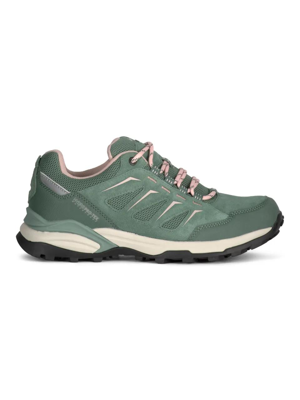 nagaba - Dames wandelschoenen - Leren schoenen, trekkingschoenen, dames outdoorschoenen, echt leer, veterschoenen - damesschoenen, lage schoenen, vrijetijdsschoenen - Model 054 kobaltblauw - 40