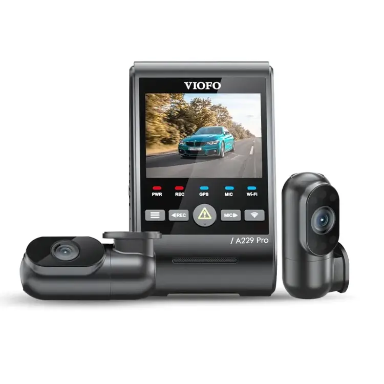 A229 Pro 3CH 4K Wifi GPS dashcam