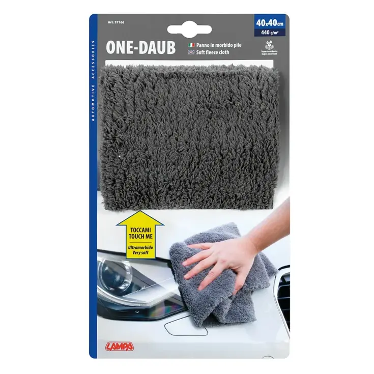 Zachte fleece doek 40x40cm premium kwaliteit