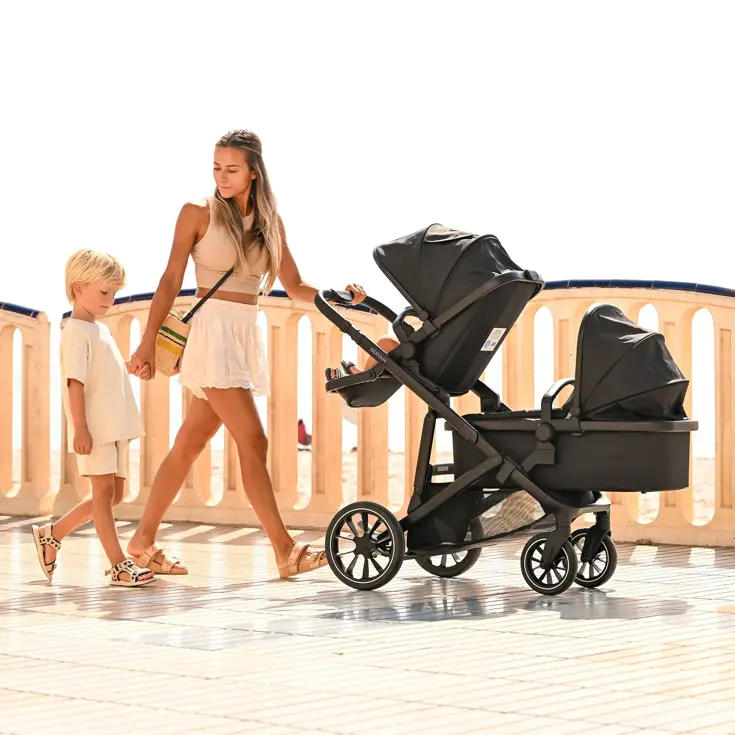 Evy V2 Duo Kinderwagen - Inclusief reiswieg