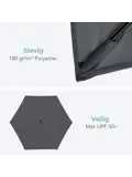 Parasol – 270 cm – Donkergrijs