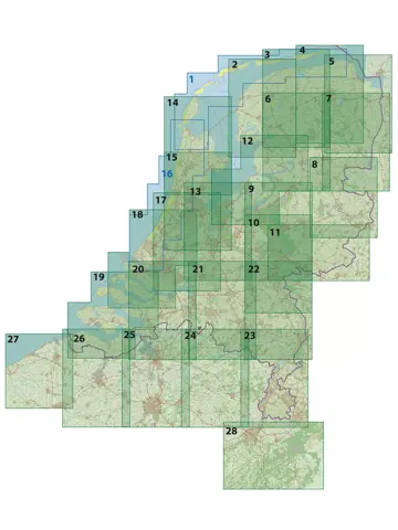 ANWB Knooppuntenkaart 17 Groene Hart