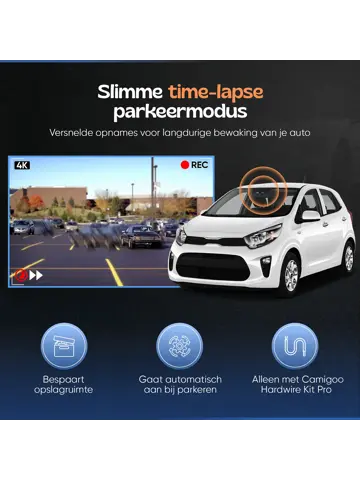 2CH Dashcam - WiFi GPS 4K 64GB - X30 Pro Dashcam