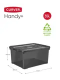 Handy+ Opbergbox - 3 stuks van 35L