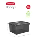 Curver Handy+ Opbergbox - 3 stuks van 35L
