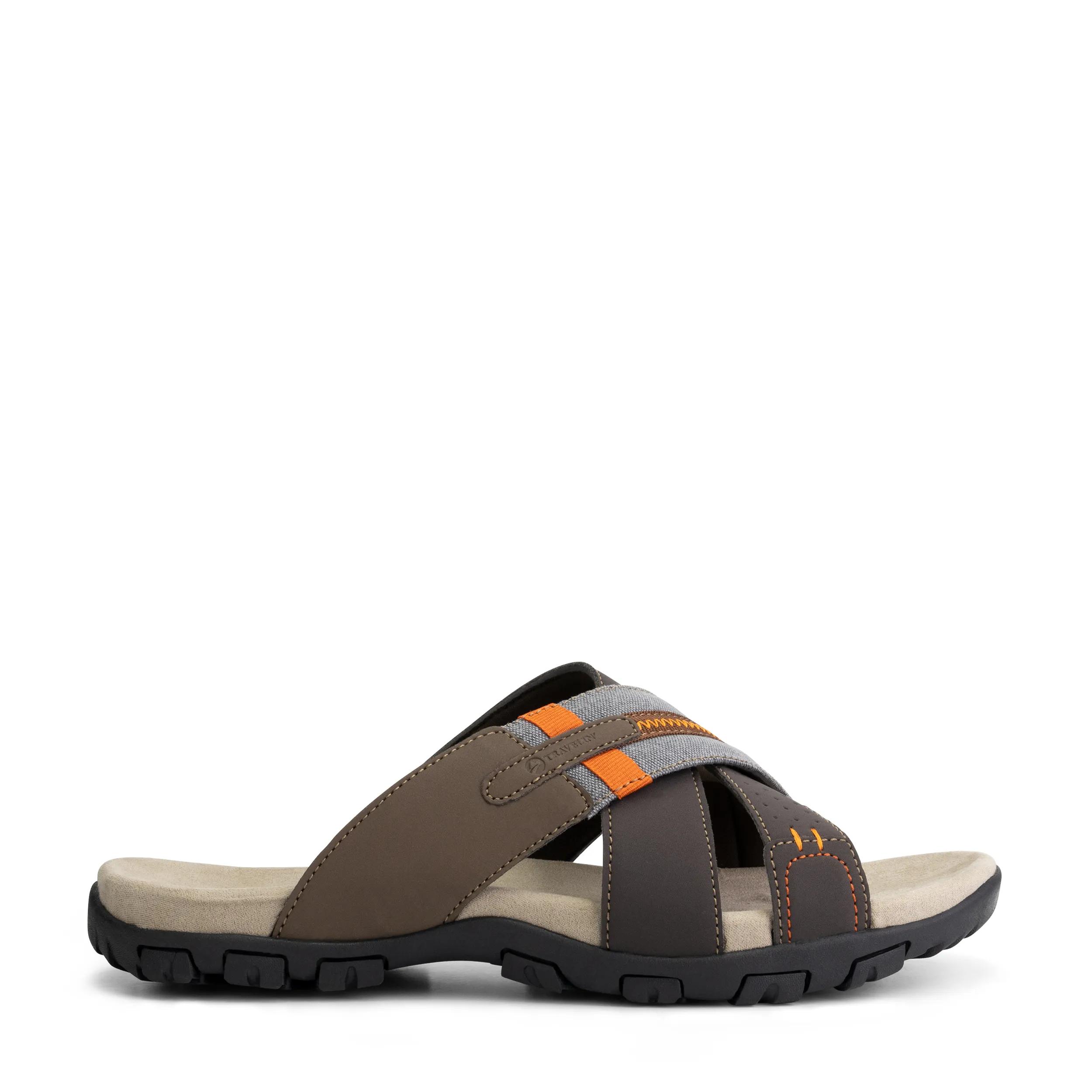 Travelin' Solsvik heren  Slippers  Bruin