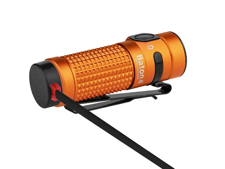 Olight Baton 4 Premium Kit Orange Zaklamp