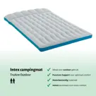 Campingmat - Intex - 2P - 127x193 cm