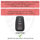 Dutch Shield Sleutelhoesje  Toyota goud B4