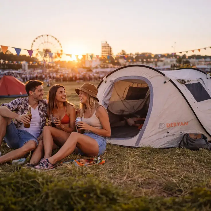 Dome Pop Up Tent - 2 Persoons - 2000MM waterkolom
