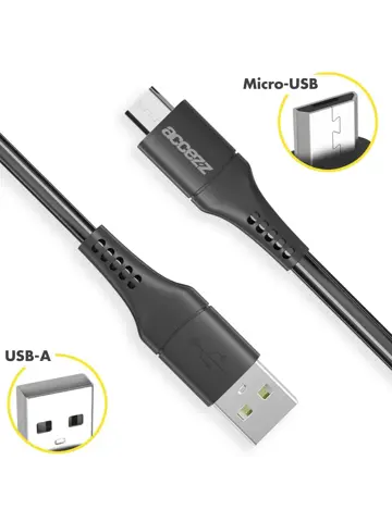 Micro-USB naar USB kabel 1 meter