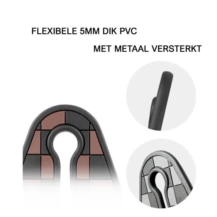 2x Auto Hoofdsteun Haak Split