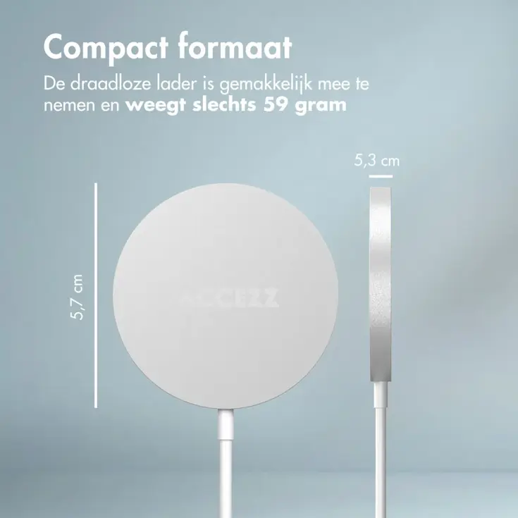 Draadloze Qi2 Oplader - Wit