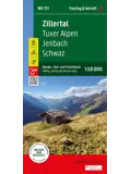 Wandelkaart WK0151 Zillertal