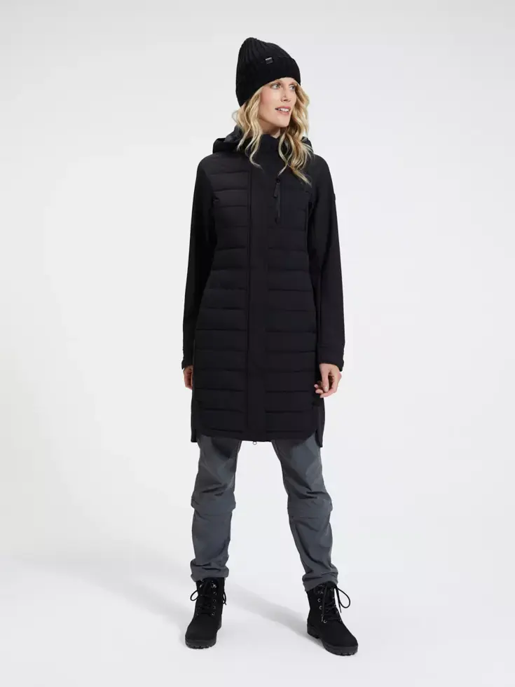 Cuscos – Parka dames - Gewatteerde softshell