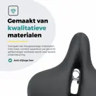 Voltano XXXL fietszadel Big City uitsparing