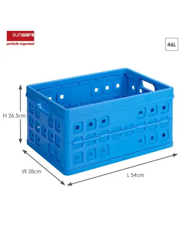 Square - Vouwkrat + koeltas - 46L