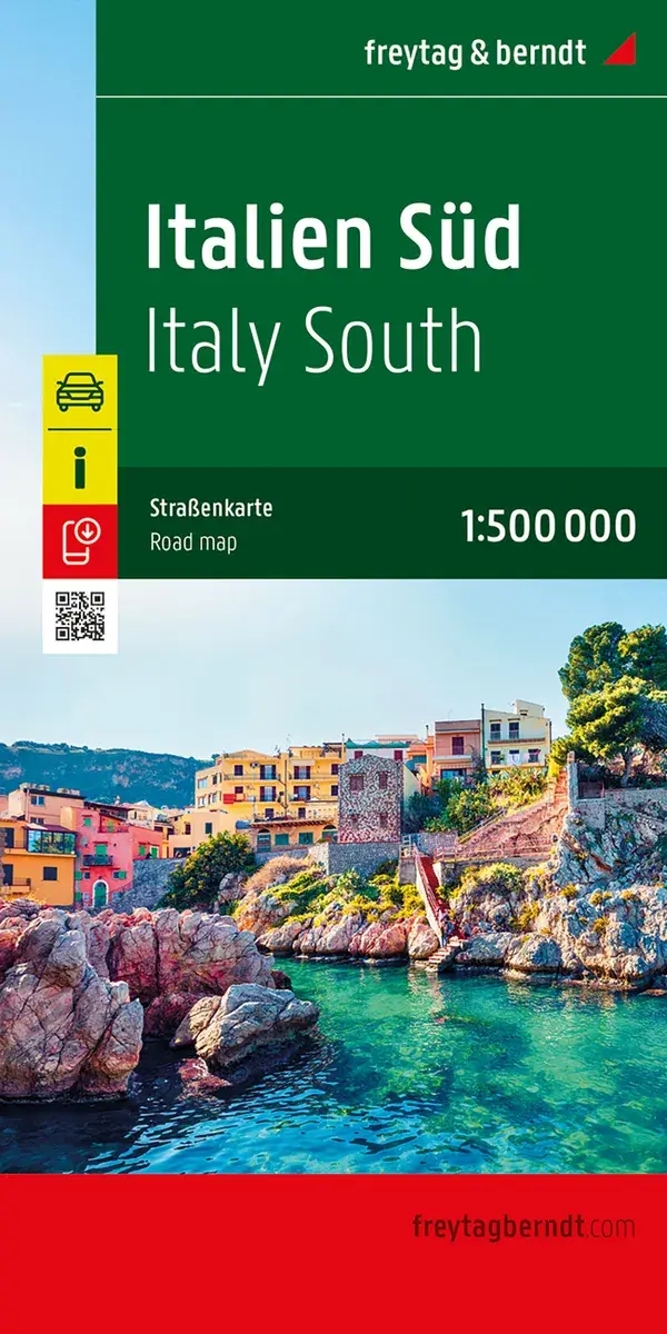 Wegenkaart Italië Zuid