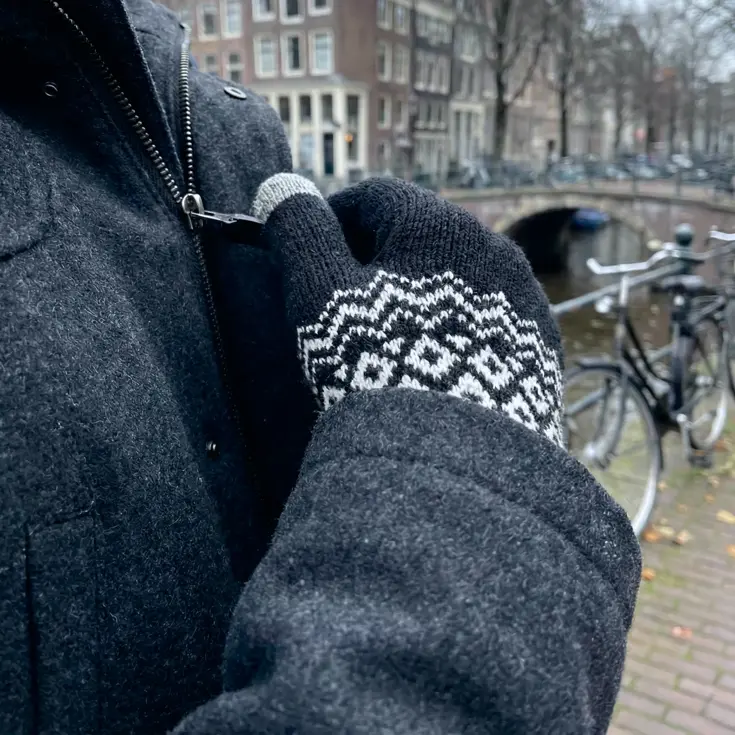 Touchscreen Handschoenen Winter - Zwart
