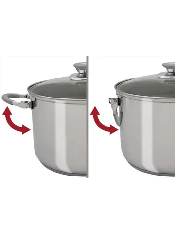 Rimini Pannenset 2 Delig RVS