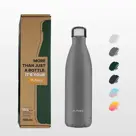 FLASKE 750 ml  RVS Drinkfles