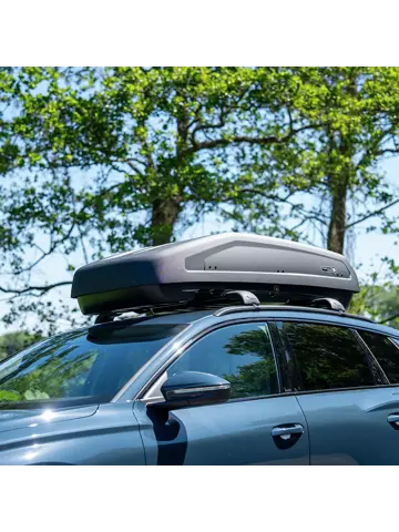 Modula dakkoffer Evo 470 liter - Mat zwart