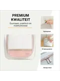Toilettas met haak – Travel organizer – Wit