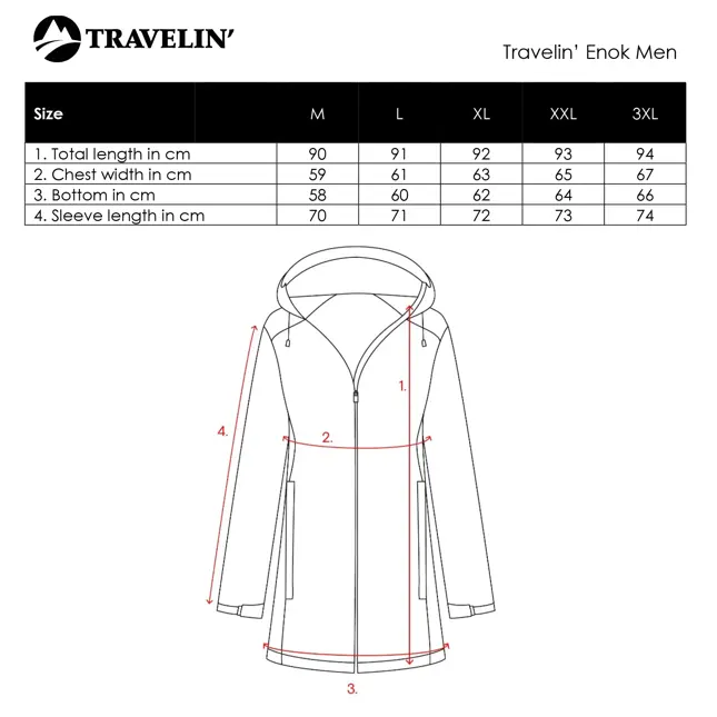 Travelin' Enok Heren - Softshell winterjas