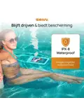 Drivv. Waterdicht Telefoonhoesje - 6.8" Blauw
