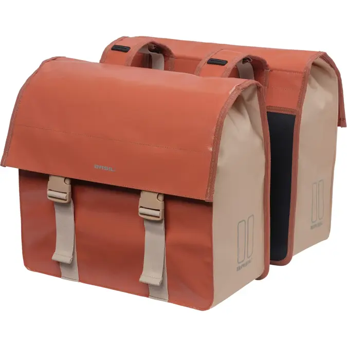 Basil dubbel Urban load terra red/rose 48-53L