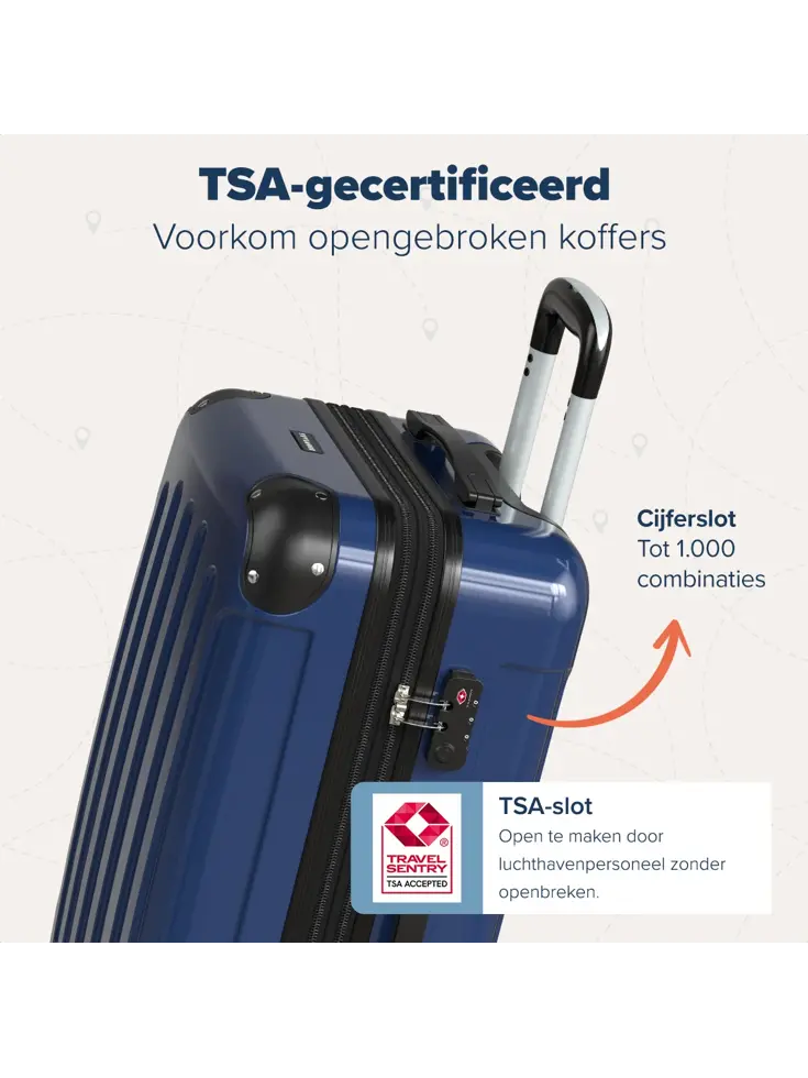 Kofferset – 3 Delig – 45L