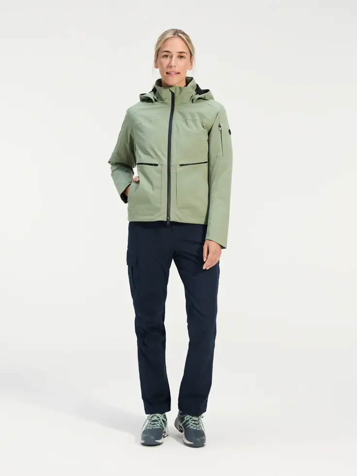 Olieven - Jas dames - Human Nature