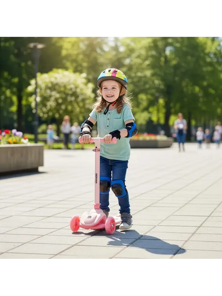 Harvey Kinderstep step - 3 wielen met LED lichten