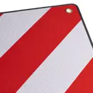 Grappig aluminium waarschuwingsbord - je bent een doelwit voor huis en tuin