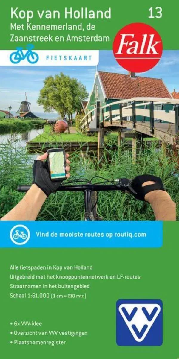 Falk VVV Fietskaart 13 Kop van Holland
