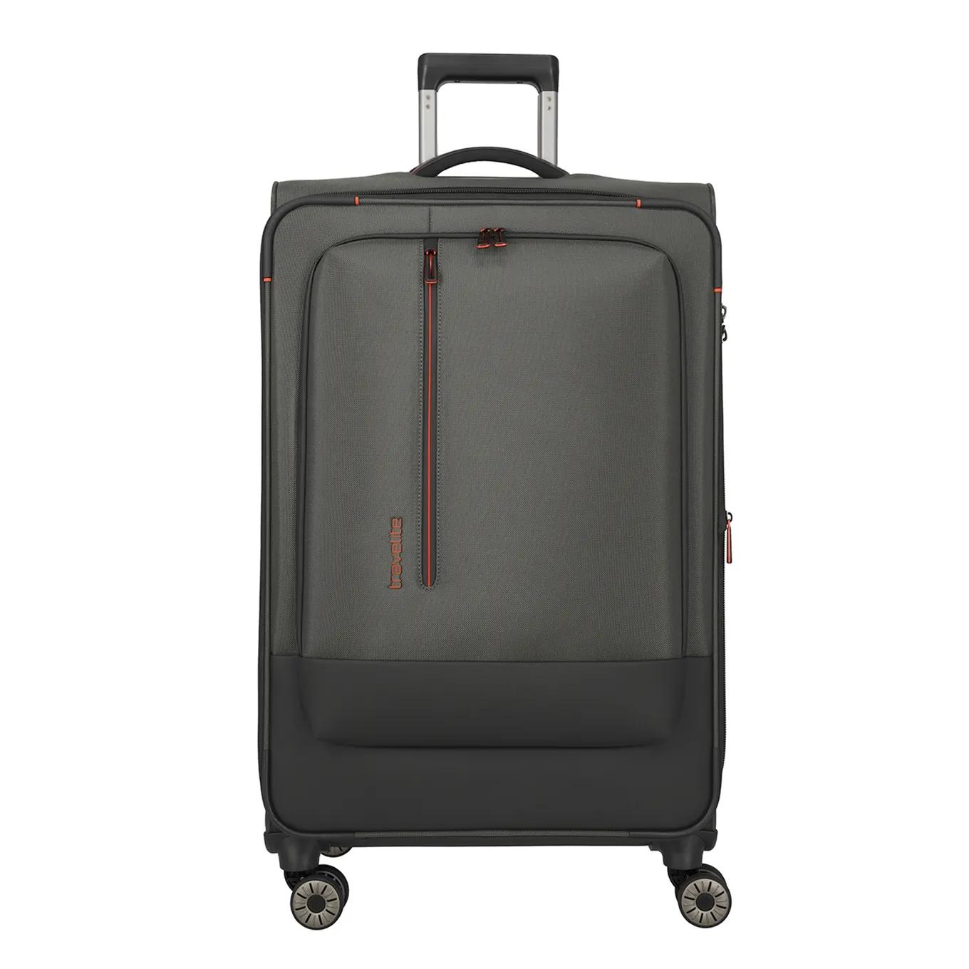 Travelite  Crosslite 5.0 4w trolley l Groen  Groen main product image