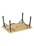 Campout Campingtafel - 100x72x70 cm - Bamboe