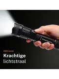Zaklamp LED 3000 lumen oplaadbaar met USB-C