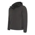 Heren Softshell Hooded Jacket Cappuccino Italia