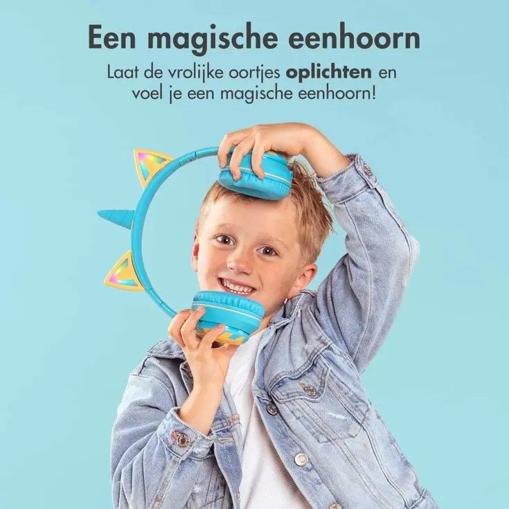 Kinder Koptelefoon Unicorn