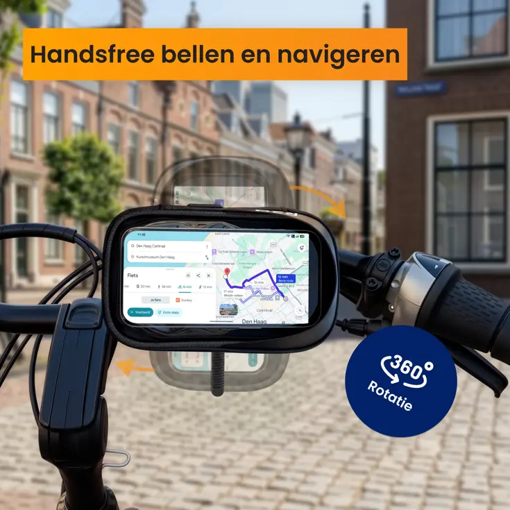 Telefoonhouder Fiets en Motor Waterdicht