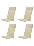 Richmond - Tuinstoelkussen Hoge Rug - Set van 4