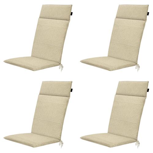 Richmond - Tuinstoelkussen Hoge Rug - Set van 4