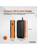 Solar Powerbank Incl. Handslinger 50.000mAh
