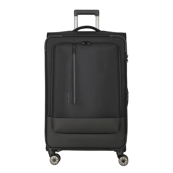 Travelite Crosslite 5.0 4w trolley l Zwart