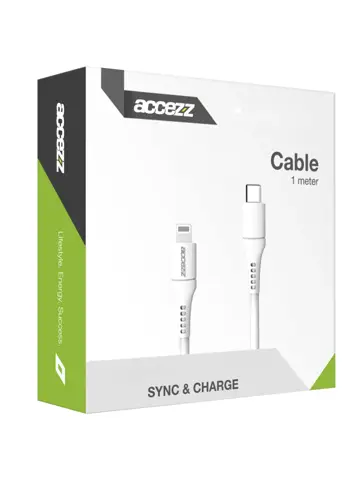 Lightning naar USB-C kabel 1 meter