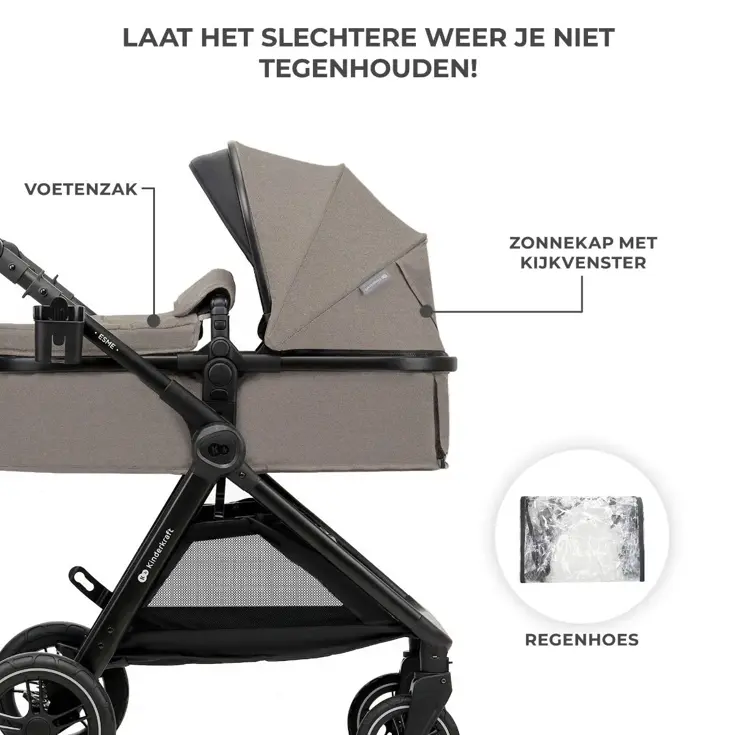 Esme - 3-in-1 Kinderwagen - Kinderkraft