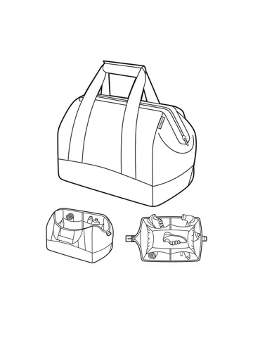 Allrounder L - Reistas - Duffle - 30 Liter